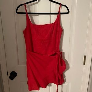 Princess polly front wrap dress